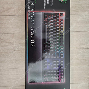 레이저 헌츠맨 V2 아날로그 새상품 RAZER HUNTSMAN V2 ANALOG