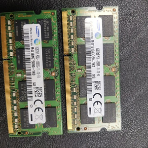 DDR3 12800 8GB x 2ea (노트북용)