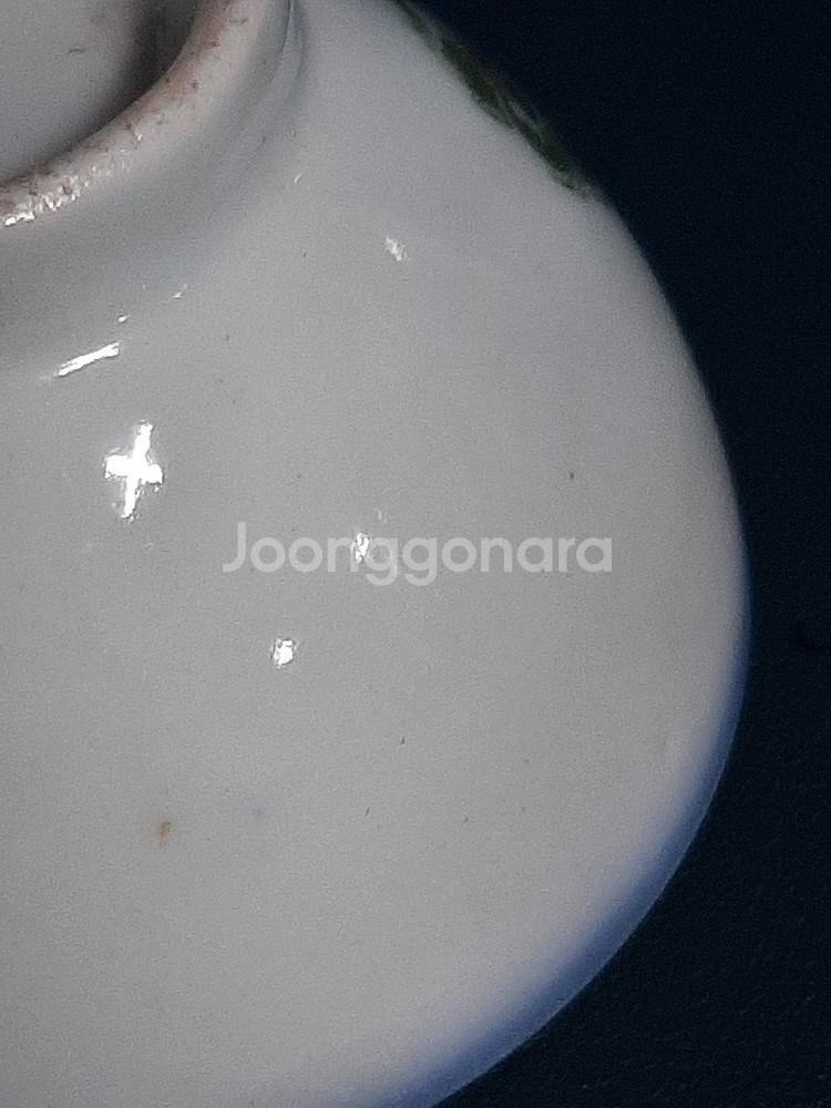 근대사 왜사기 청화 찻잔 2점--9
