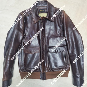 오늘 하루만 ] WODEN 워든 A-2 미군 복각 항공 자켓 real leather