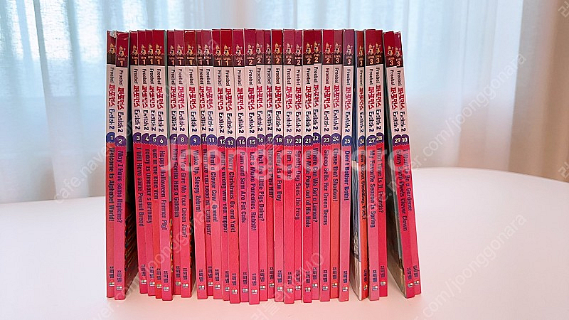 프뢰벨 퍼포먼스잉글리쉬 2 - 30권+DVD+CD--1