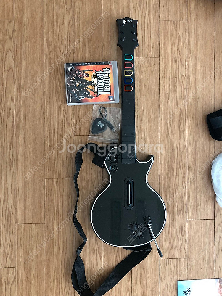 PS3 기타히어로콘+ CD 판매합니다.--0