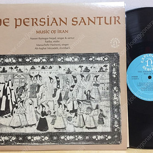 LP ; the persian santur / music of iran 월드 뮤직 페르시아 이란 전통 음악 엘피 음반