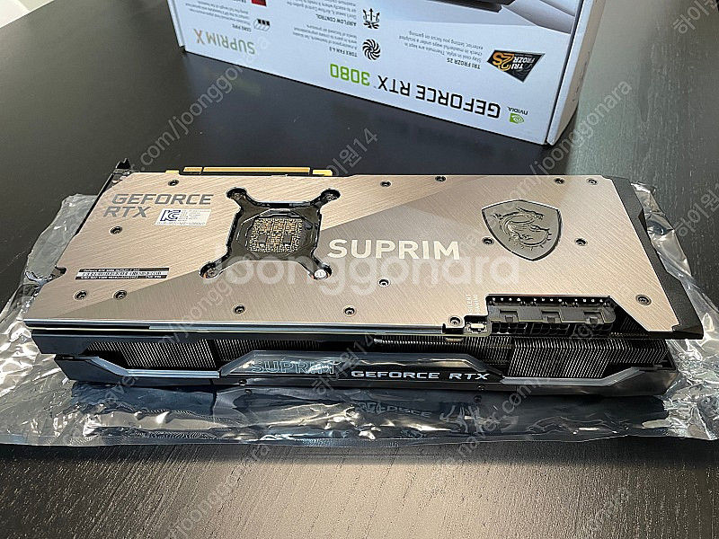 RTX 3080 MSI Suprim (슈프림)--1