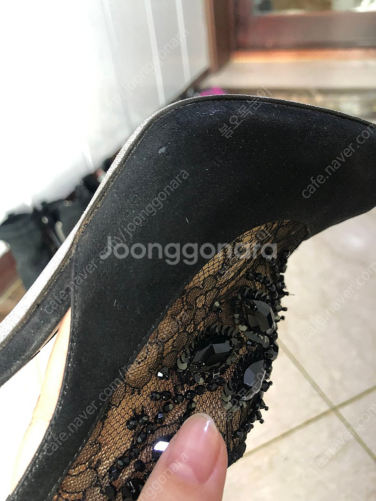 르네까오빌라 쥬얼리 슈즈 37사이즈 240mm--2