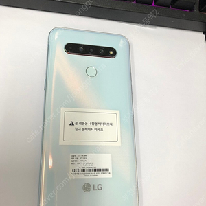 172939 KT LG Q61 화이트 A급 64GB 무잔상 개통일 2021년5월 7만 부천