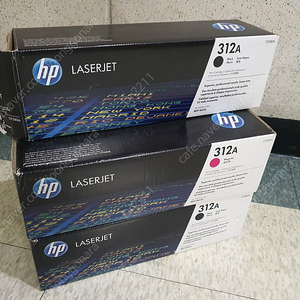 HP 312A / CF380A CF382A CF383A 검정 노랑 빨강 정품토너