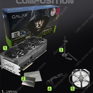 갤럭시 지포스 RTX 4070 TI OC SG D6X