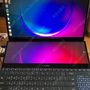 ASUS 젠북프로듀오 UX581GV H2001T 노트북 판매합니다