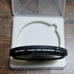 K&F가변필터 77mm. L플레이트