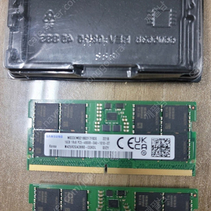 삼성 노트북용(SO-DIMM) DDR5 16GB * 2개 (32GB)