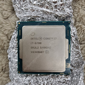 인텔 i7 6700 cpu 단품 판매