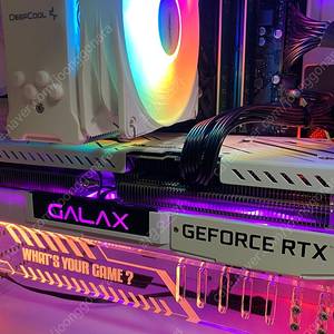그래픽카드 화이트 RTX3070 EX WHITE OC V3 D6 8GB LHR 팝니다.(22년 6월 생산)