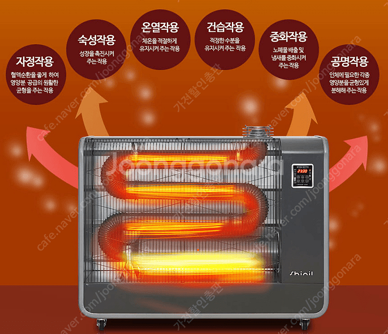 [판매]신일 원적외선튜브히터/돈풍기/곱창난로/석유히터/당일배송--0