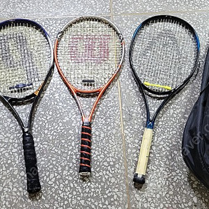 테니스라켓 4개 프로 케넥스가방