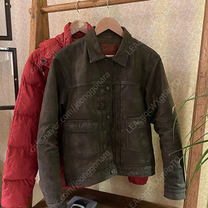 Rrl buffalo leather 2nd type jacket