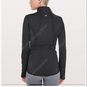 룰루레몬 In profile 자켓 집업 블랙 새제품 사이즈 2 디파인집업