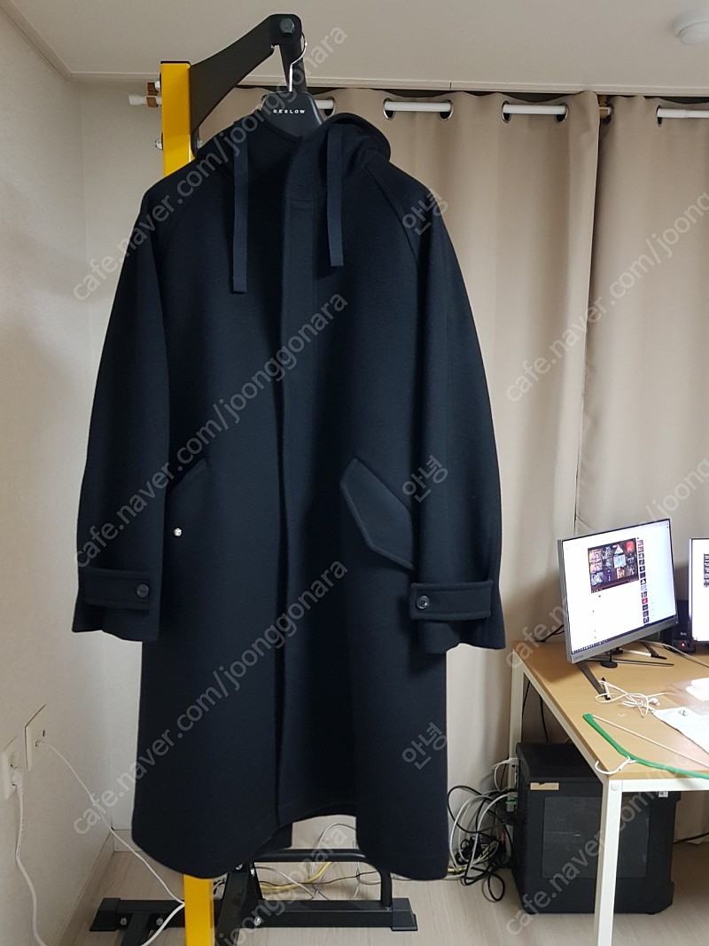 비슬로우 22fw m65 후드코트 L