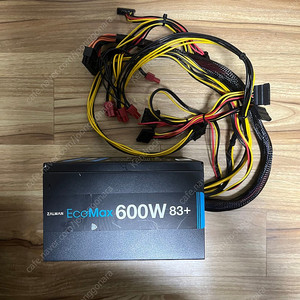 잘만 EcoMax 600W 83+ 파워