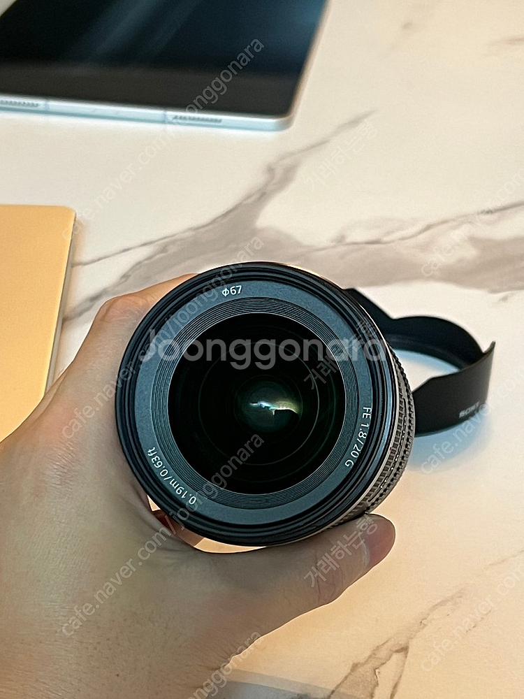 소니 20mm f1.8g 20.8g 팝니다--1