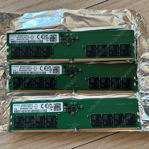 삼성 DDR5-4800 16기가 램 판매 3개 15만