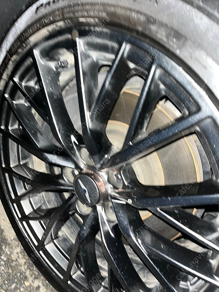 g80 dh 콘티넨탈 프로콘택트 rx 19인치 타이어 1대분--4