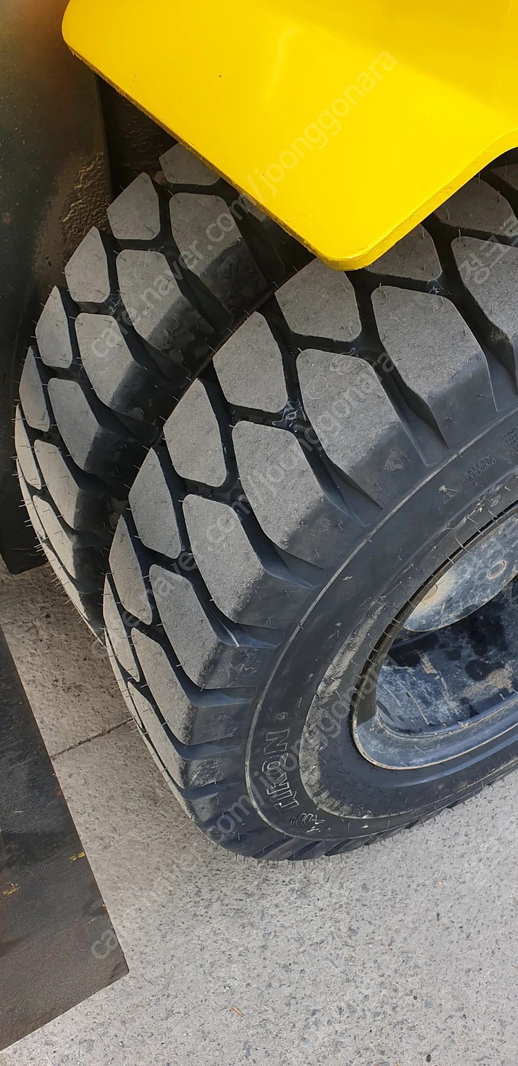 현대5톤 지게차 이미지