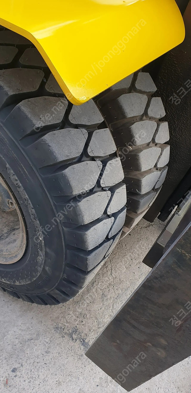 현대5톤 지게차 이미지