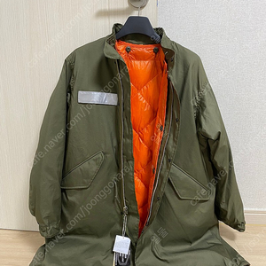 [새제품] 록키마운틴 페더베드 gt 피쉬테일 40 사이즈 판매합니다. GT Fishtail Parka with Down Liner Olive