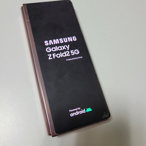 갤럭시z폴드2 5G 256GB 미스틱브론즈 AA급 꿀매!