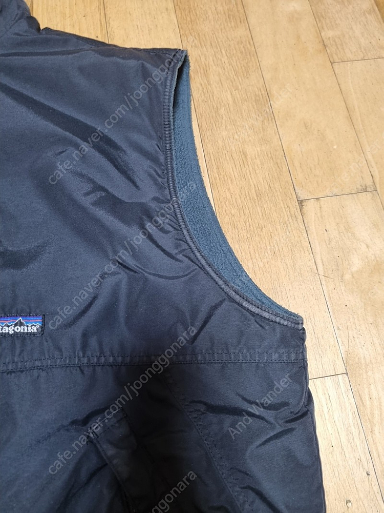 파타고니아 빈티지 조끼 블랙 L사이즈--5