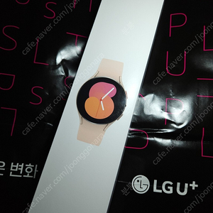 갤럭시워치5 40mm 미개봉 로즈골드 LG