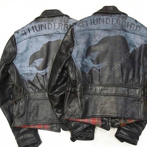 리바이스 LVC 썬더버드 말가죽 라이더 자켓 에어로레더 AERO x LVC Thunderbird horsehide leather jacket