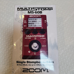 ZOOM MS-60B베이스멀티이펙터