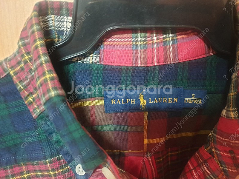 폴로 랄프로렌 패치워크 셔츠--2