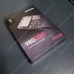 삼성전자 정품 980 Pro NVMe M.2 SSD 1TB 새제품 판매합니다.