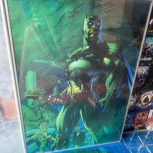 배트맨 DC 코믹스 (포스터,아트) 액자 4종 팝니다 레어템 (Wildstorm: Armageddon) (핫토이,사이드쇼,피규어장식) ﻿