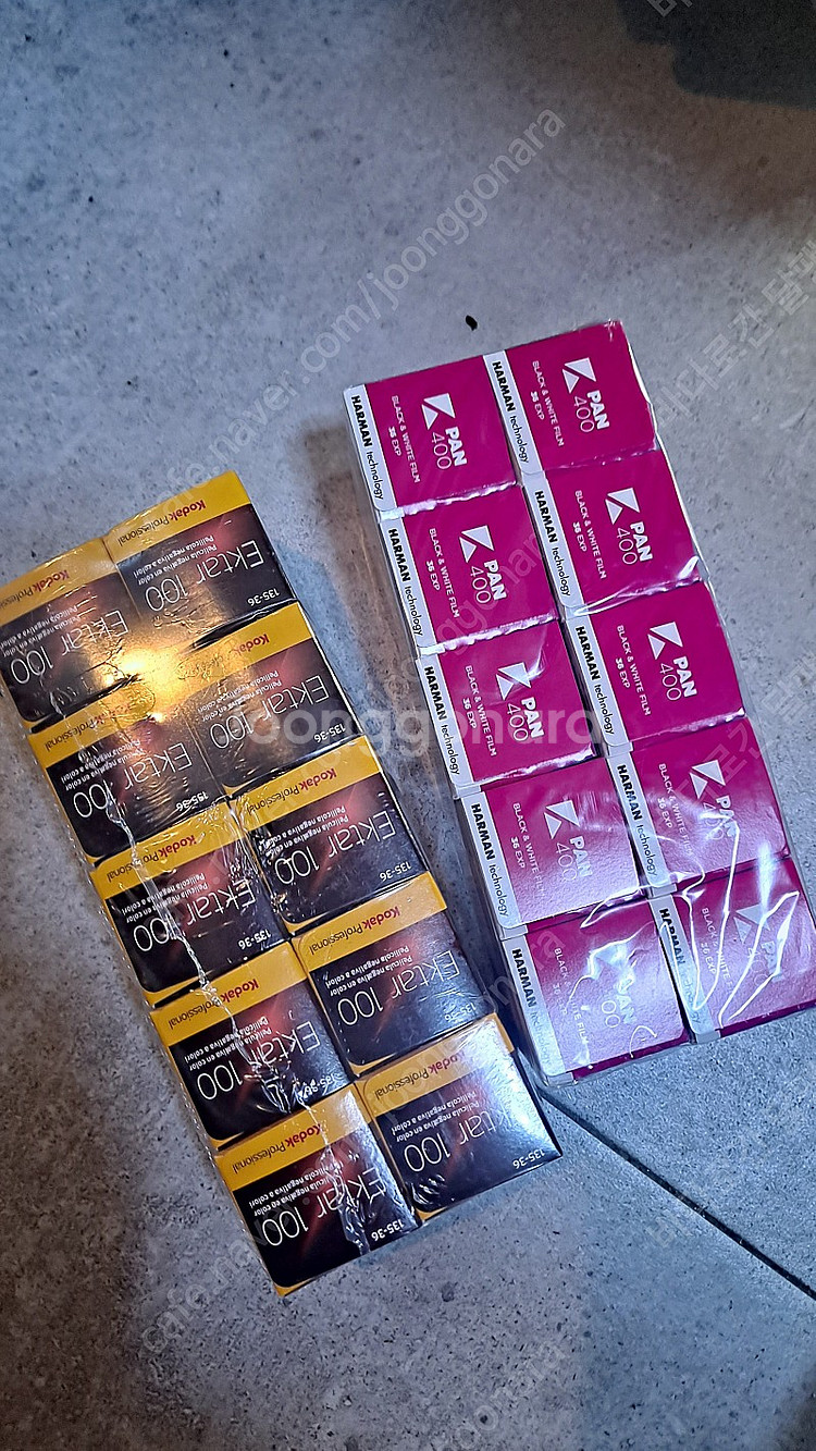 액타100 켄티미어400 코닥이미지100 등등 필름판매합니다--0