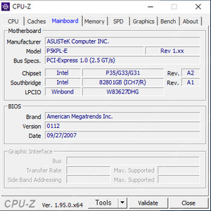 E6850 + ASUS P5KPL-e + 4G 메모리