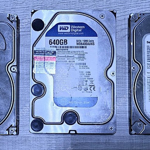 시게이트 wd 1tb 640gb 500gb hdd