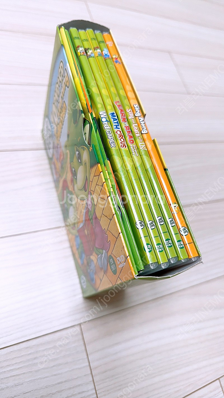 ( 개봉만한 새것) 립프로그 영어DVD 3집 10종세트...--1