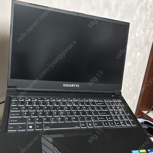 기가바이트 G5 ke 3060 게이밍노트북 판매합니다