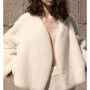 LE 17 SEPTEMBRE SHEARLING JACKET in WOOL