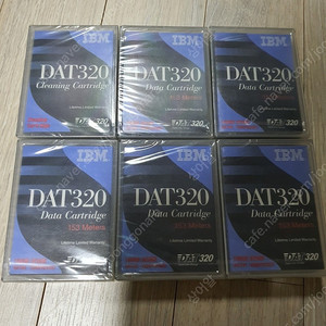 IBM dat320GB data / cleaning cartridge 미개봉 판매합니다.