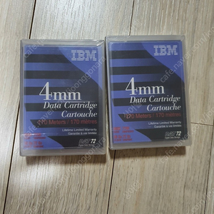 IBM dat72GB data cartridge 미개봉 판매합니다.