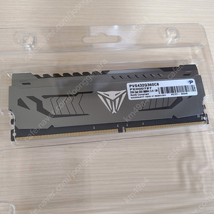 PATRIOT DDR4 32G PC4-28800 CL18 VIPER STEEL 고사양 램 판매