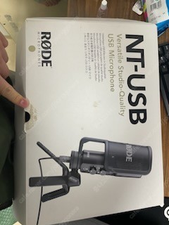 로데 마이크 NT-usb 판매합니다.--0
