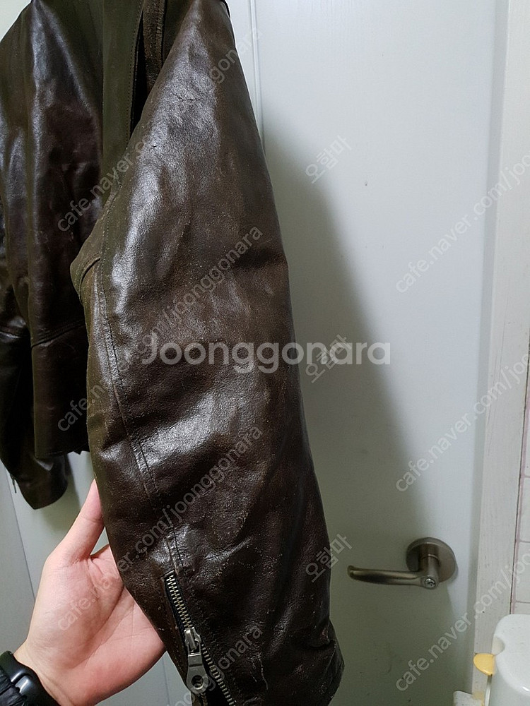 할리데이비슨 가죽자켓 L--3