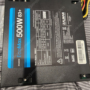 잘만파워 에코맥스 500w 83+ 택포 2만 팝니다