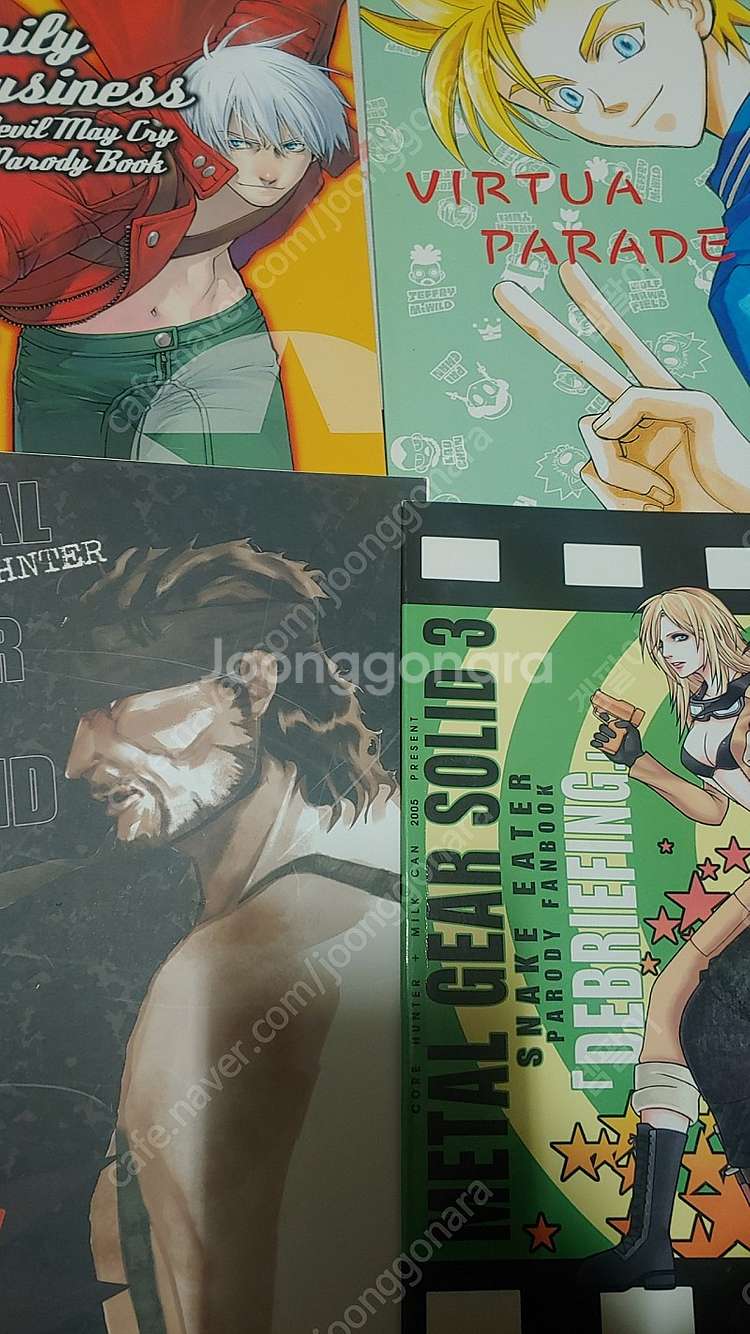 버쳐파이터 메기솔 데빌메이크라이 소닉 응원단 8종--1